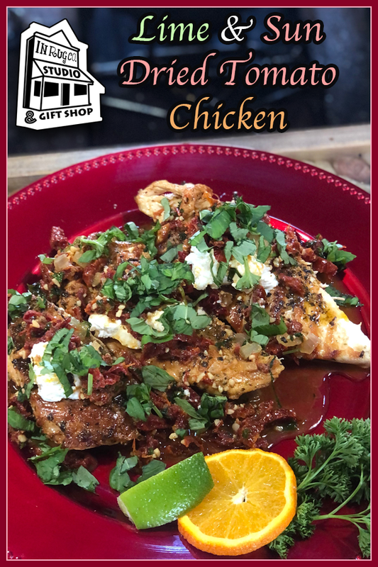 Lime & Sun Dried Tomato Chicken