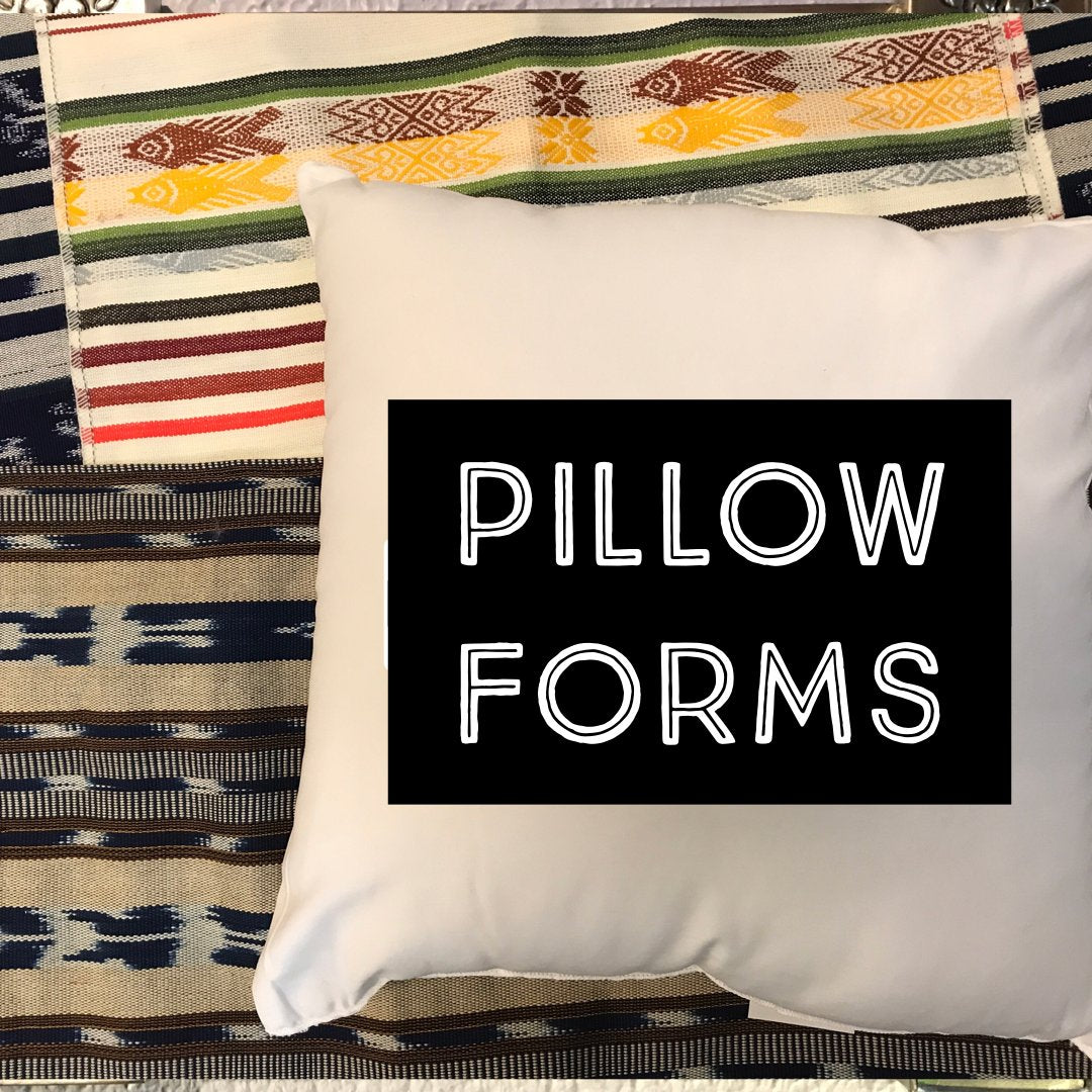 pillow forms inrugco