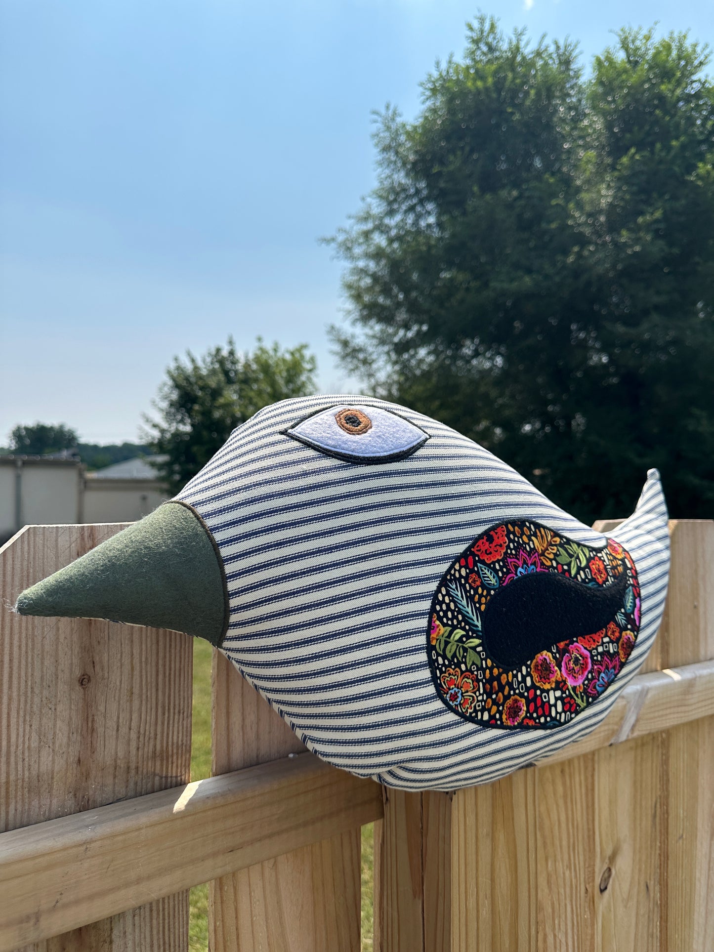bird shaped pillow inrugco