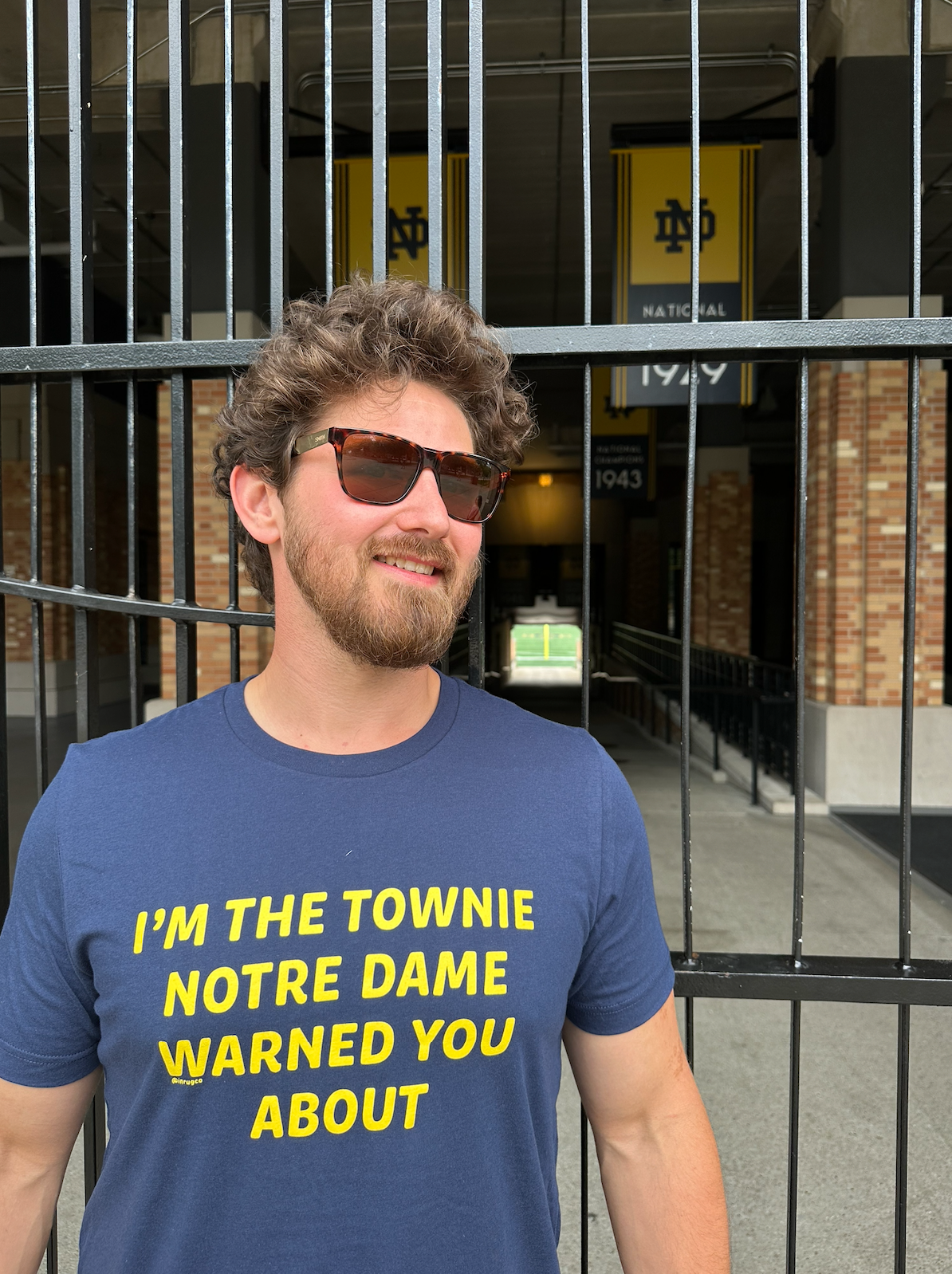 I'm the townie nd warned you about shirt