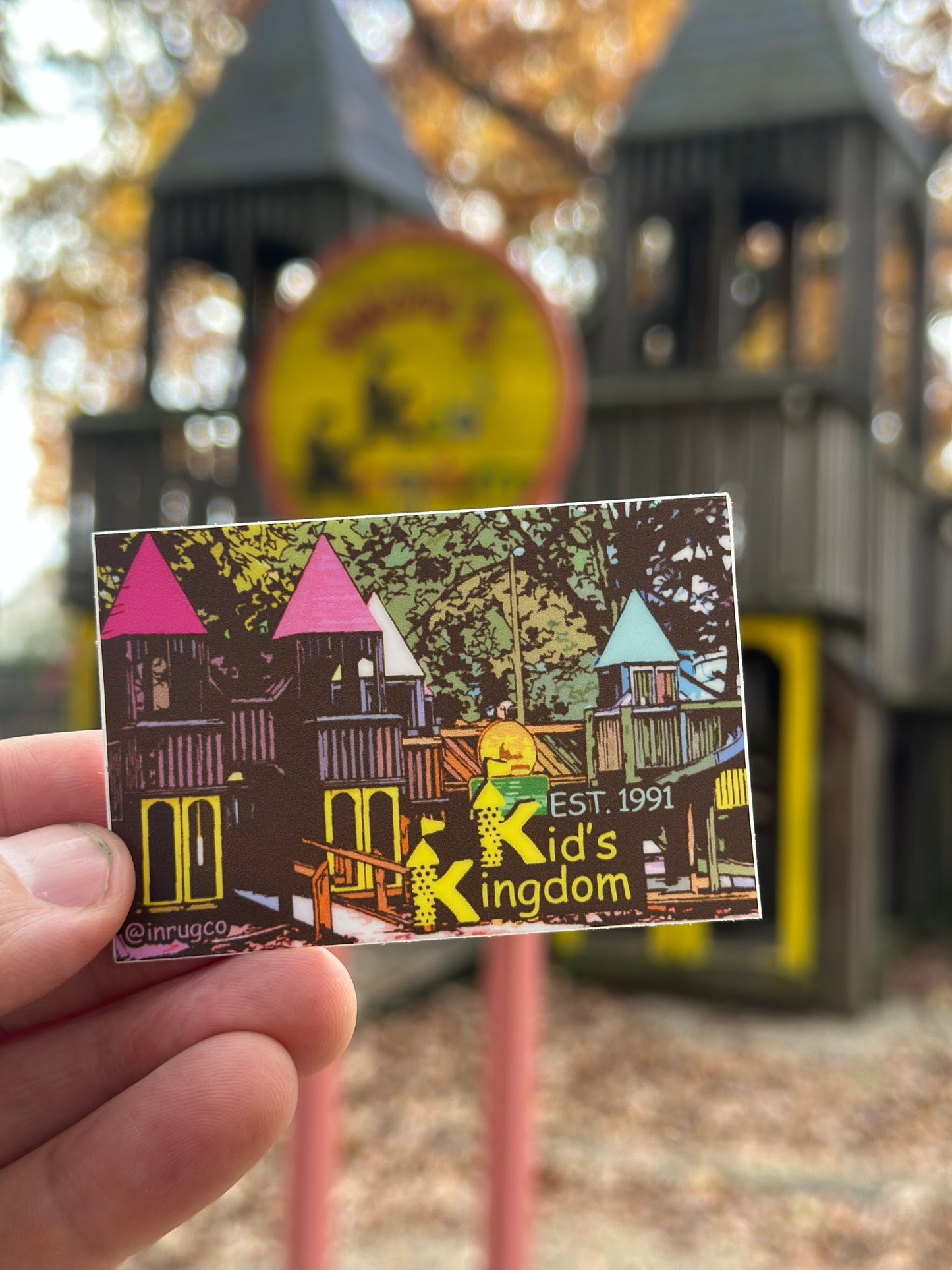 kids kingdom playground south bend indiana sticker