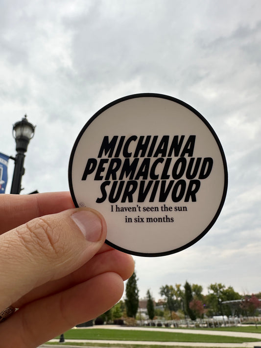 michiana permacloud survivor sticker