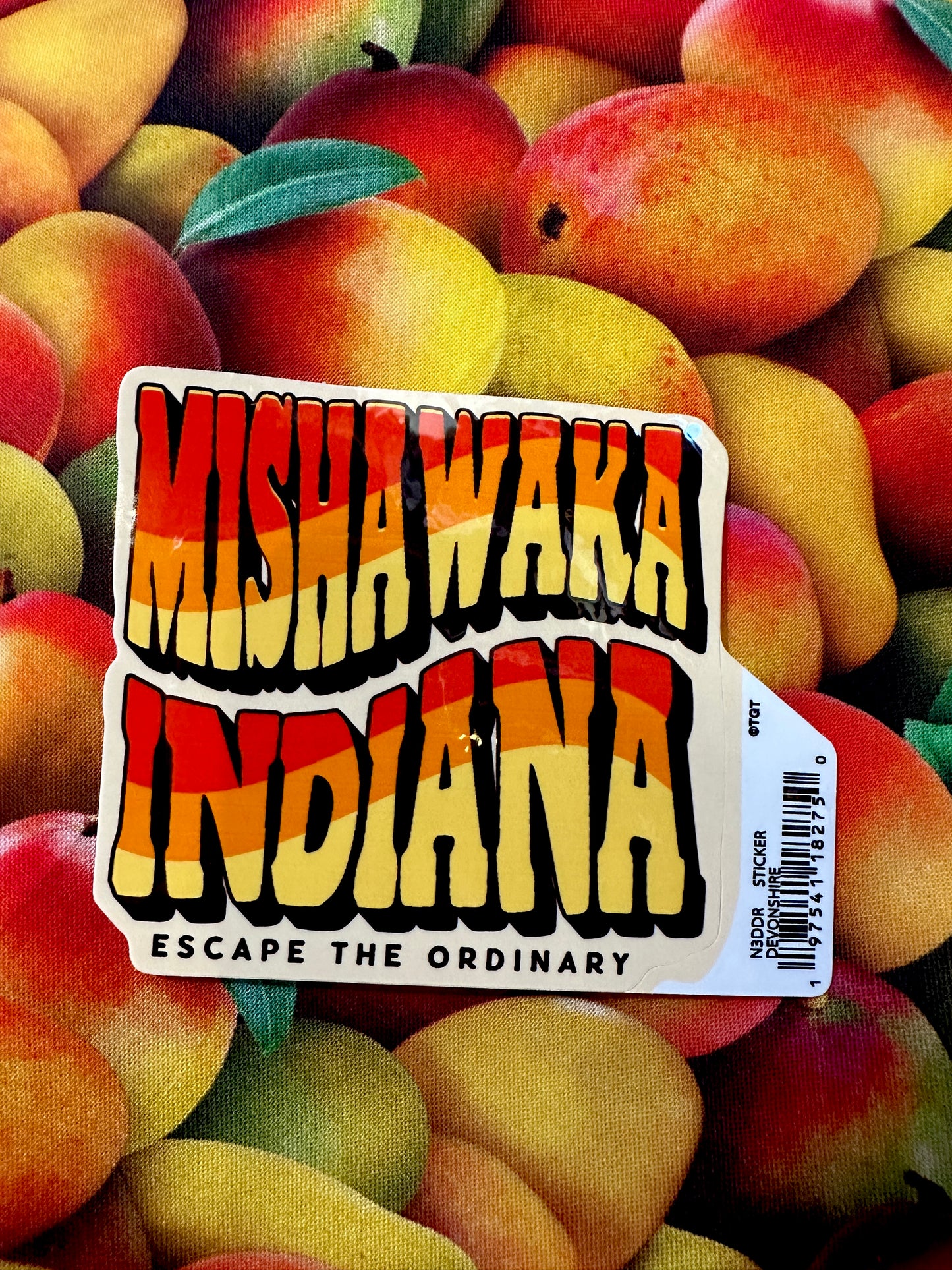 mishawaka indiana escape the ordinary sticker