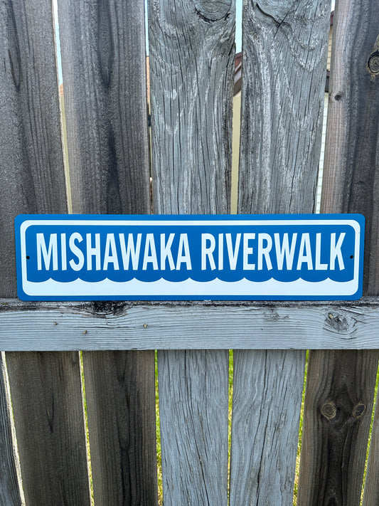 mishawaka riverwalk 6x24 sign inrugco
