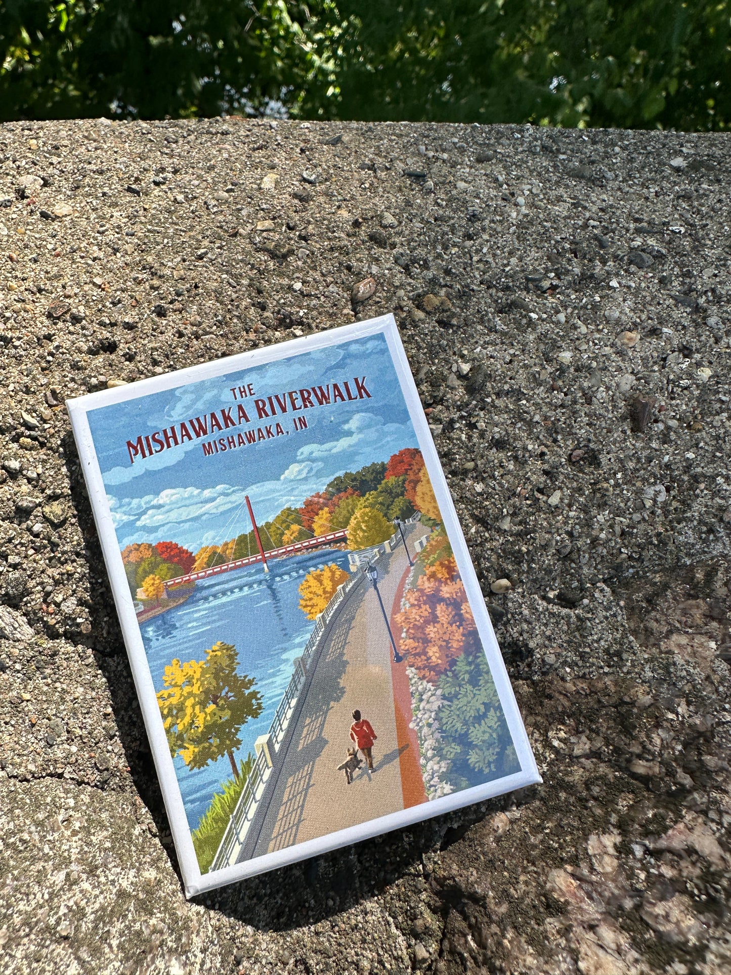 mishawaka riverwalk magnet