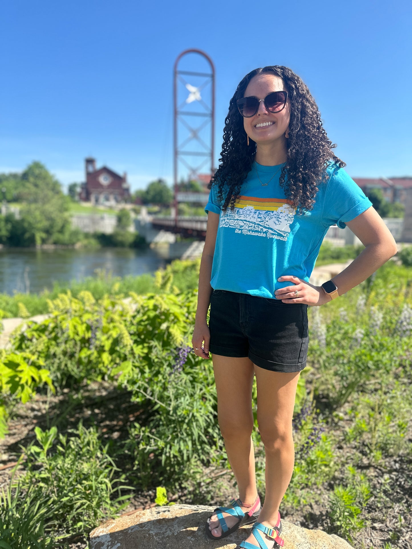 mishawaka riverwalk tee