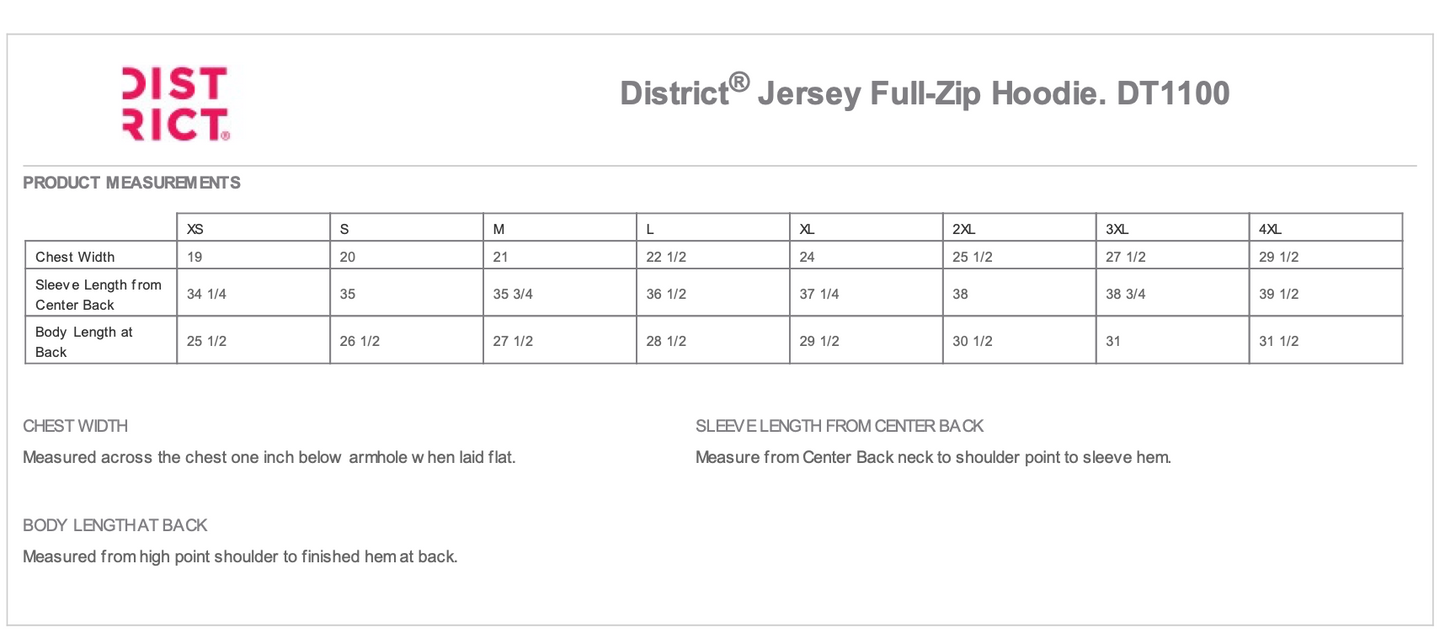 size guide district