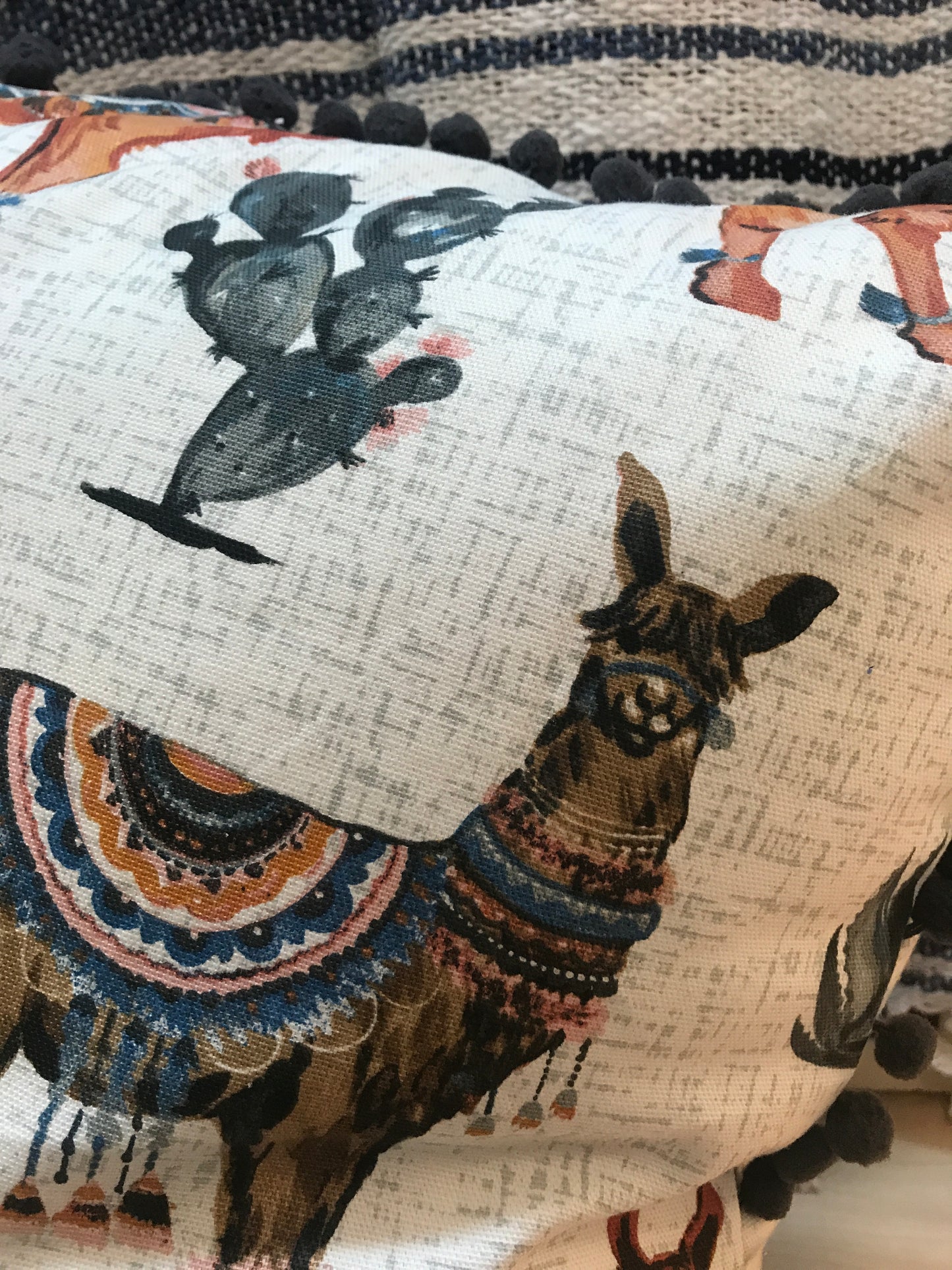 20" Llama Pillow - InRugCo Studio & Gift Shop