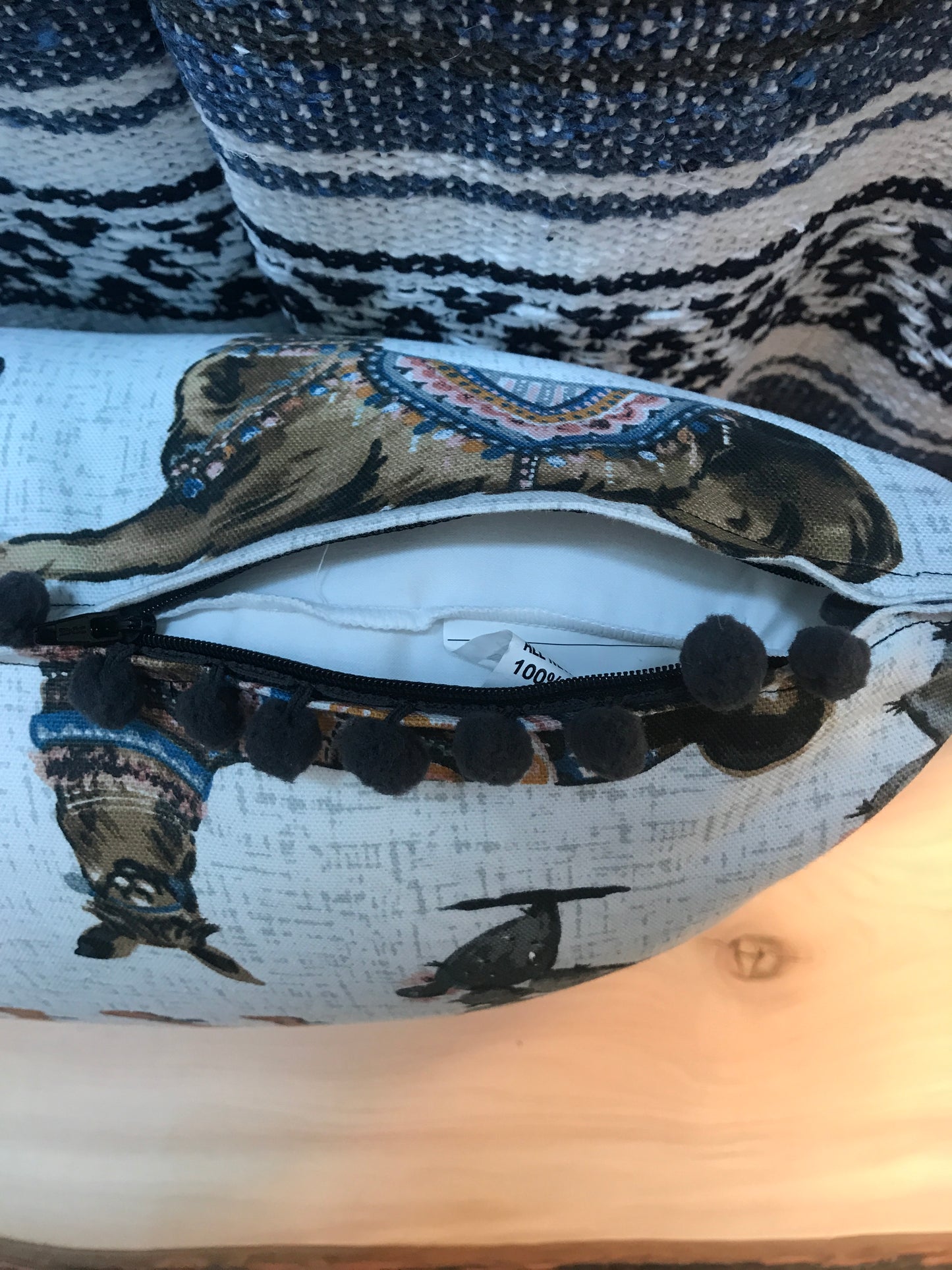 20" Llama Pillow - InRugCo Studio & Gift Shop