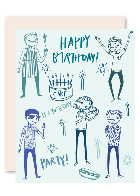 Pencil-Joy-Guy-Party-Birthday-Card