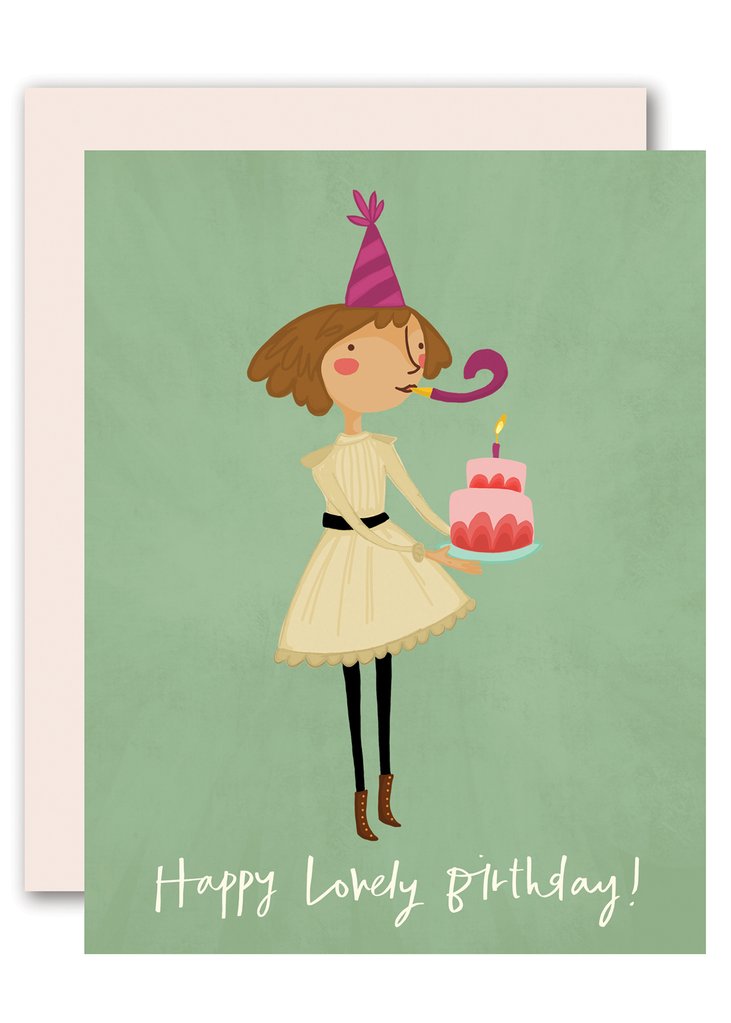 Lovely Birthday Card | Pencil Joy