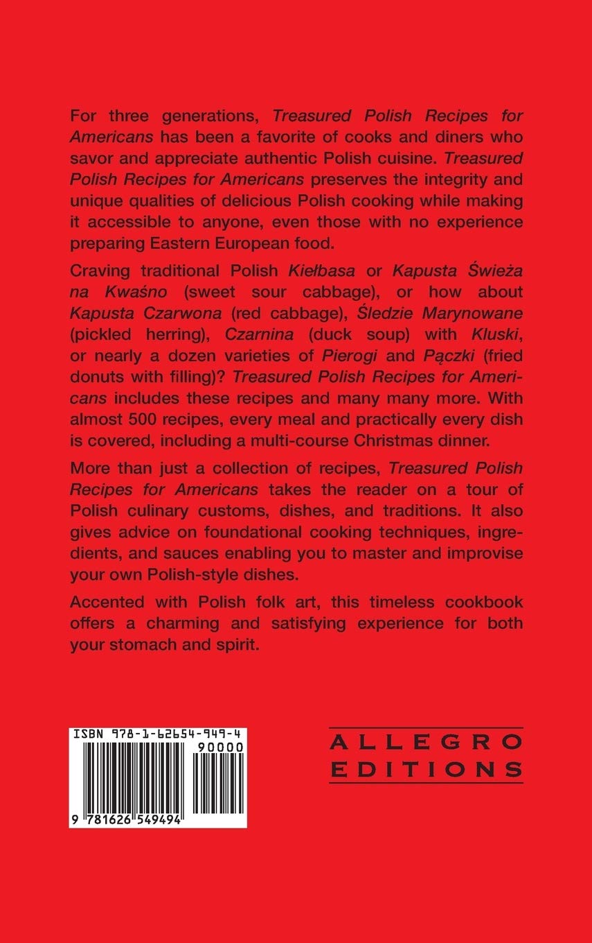 allegro editions treasured polish recipes
