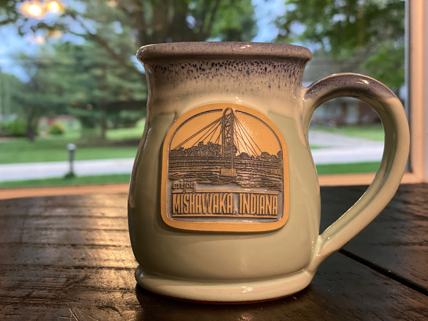 Mishawaka Indiana Coffee Mug | Hand Thrown Pottery - InRugCo Studio & Gift Shop