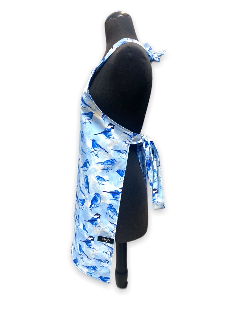 bluebird apron side view