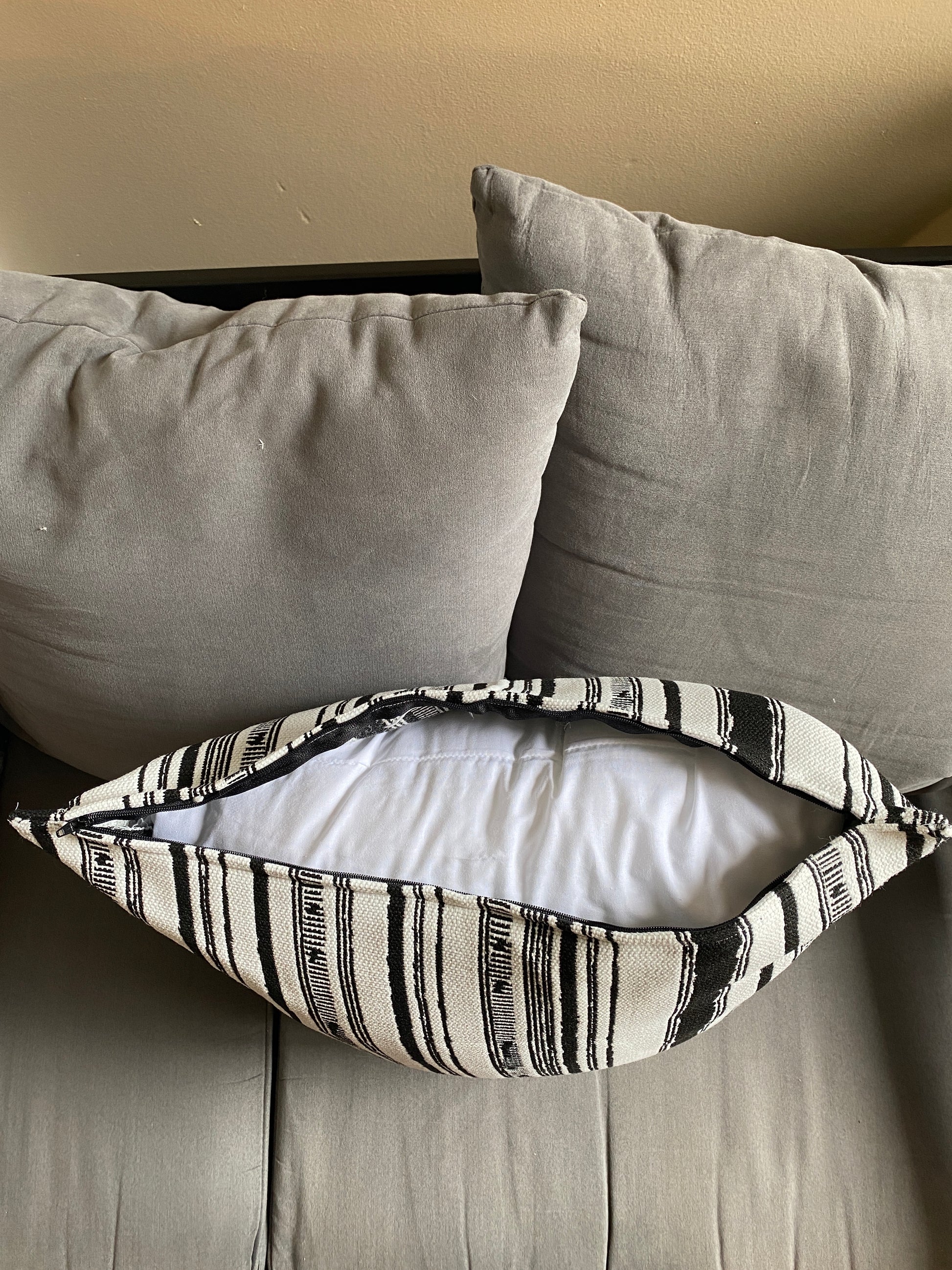20" Boho Stripes Pillow Covers - InRugCo Studio & Gift Shop