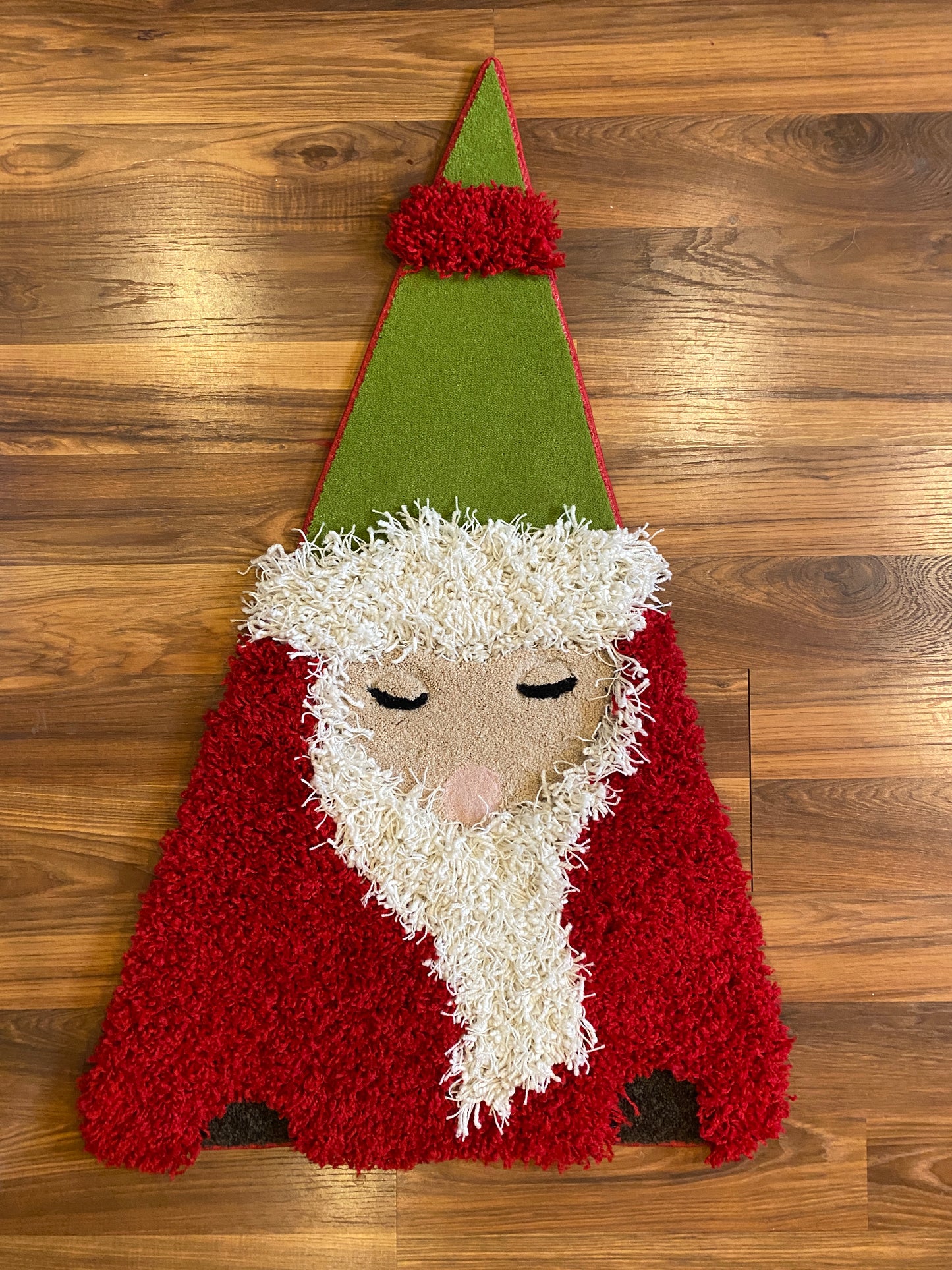 Christmas gnome area rug inrugco