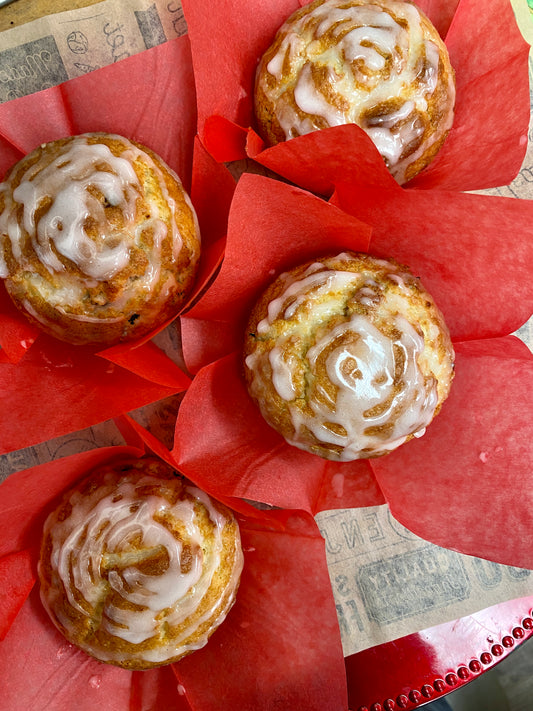 cranberry orange mish muffins lolas obj bakery