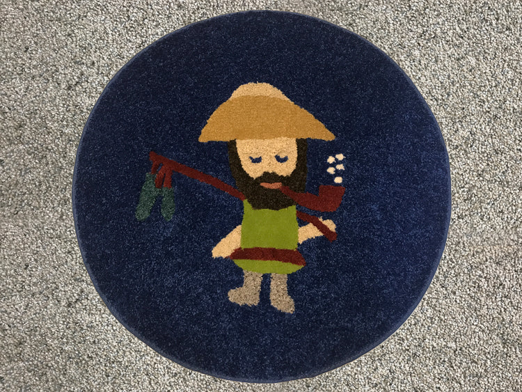 Ol' Fisherman Area Rug - InRugCo Studio & Gift Shop