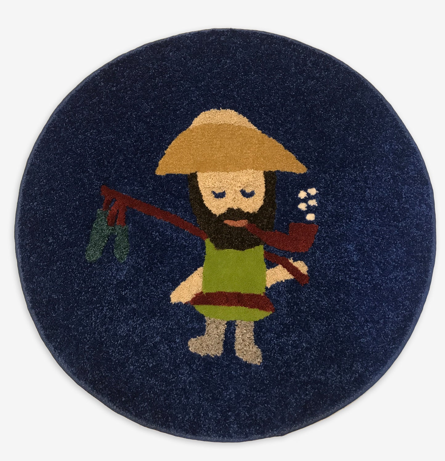 Ol' Fisherman Area Rug - InRugCo Studio & Gift Shop