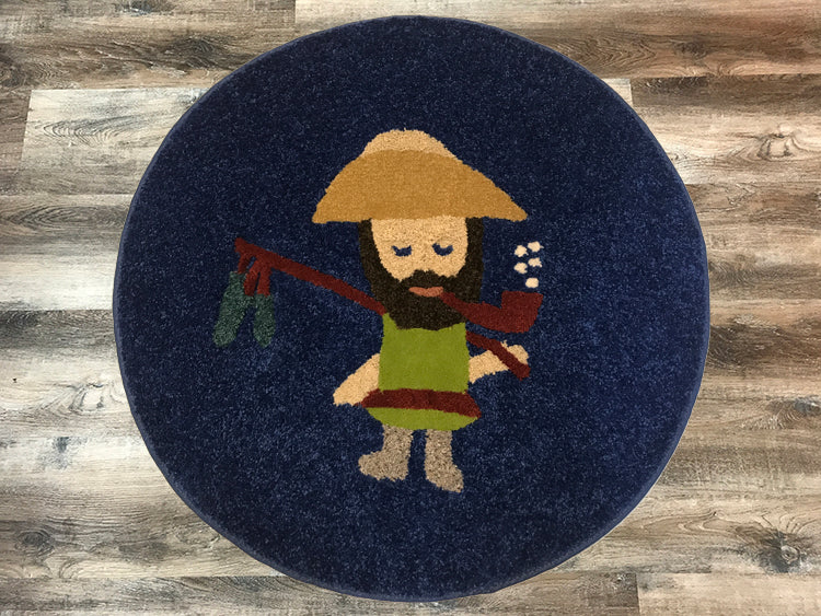 Ol' Fisherman Area Rug - InRugCo Studio & Gift Shop