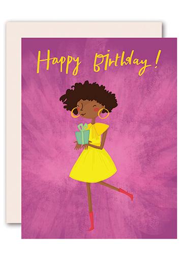 happy birthday party walk pencil joy