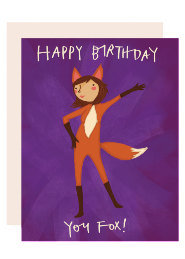 happy birthday you fox