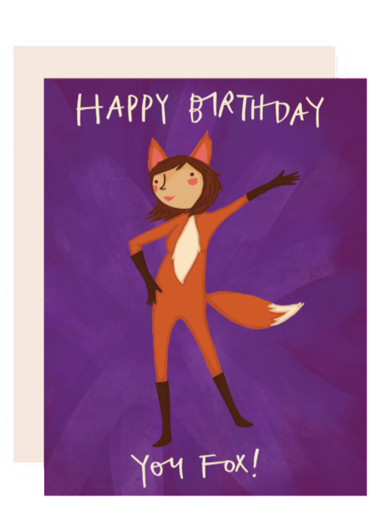 happy birthday you fox