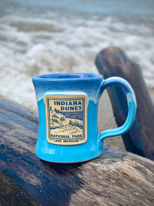 indiana dunes national park coffee mug