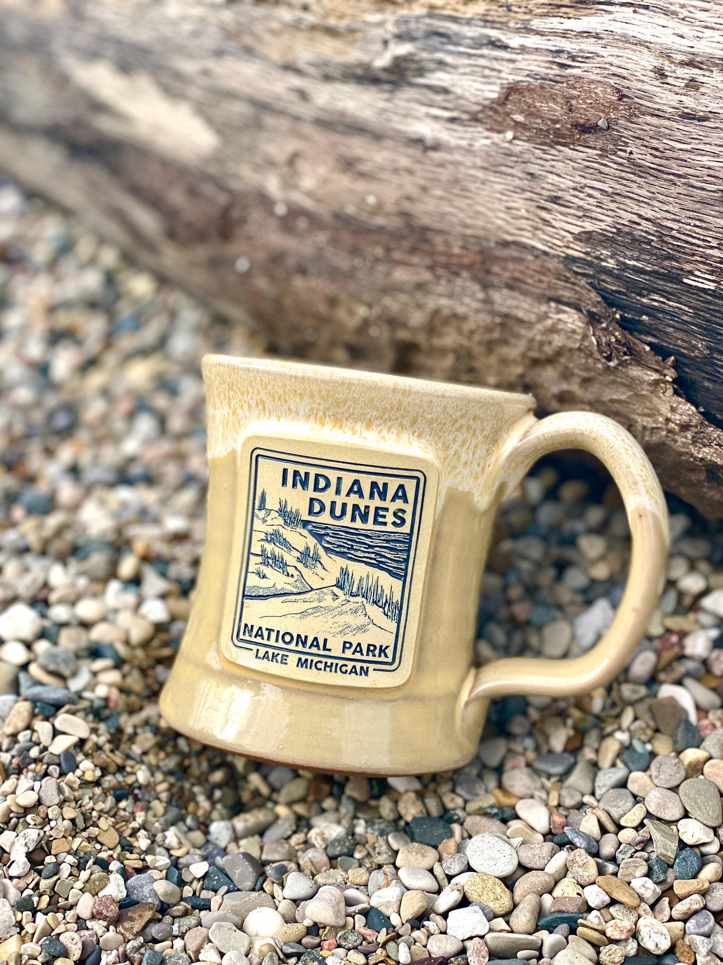 indiana dunes national park mug sand dune yellow