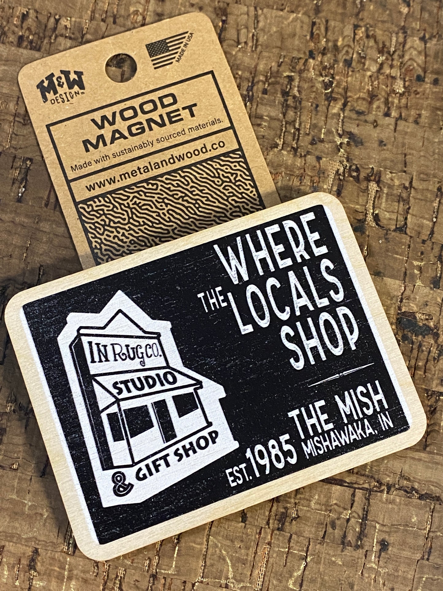 inrugco studio and gift shop magnet