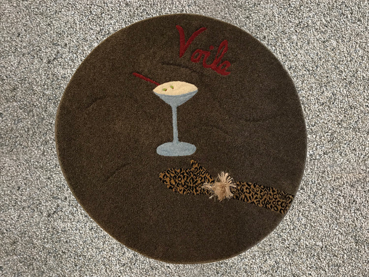 Martini Area Rug - InRugCo Studio & Gift Shop