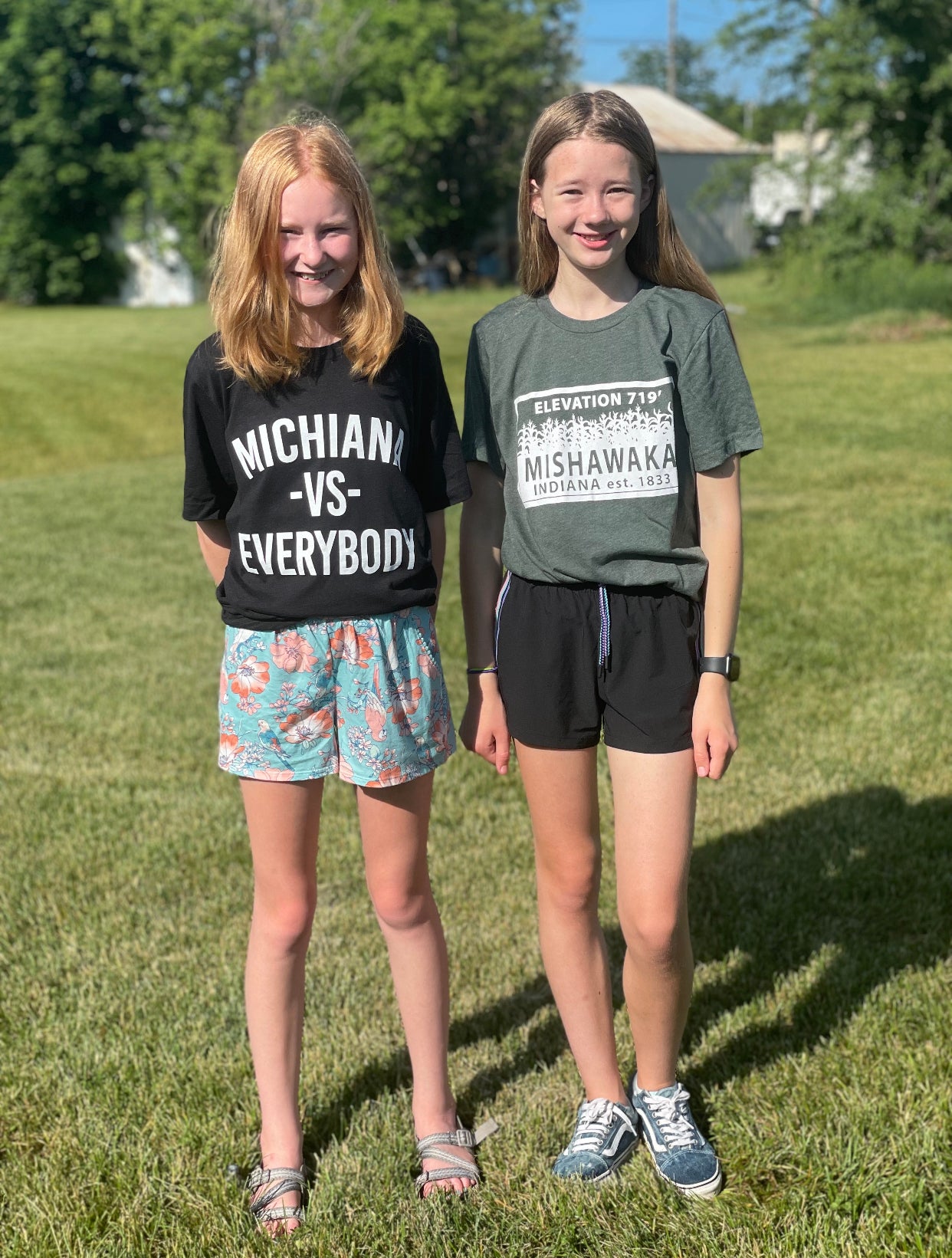 Mishawaka, Indiana Elevation 719' Shirt | Unisex