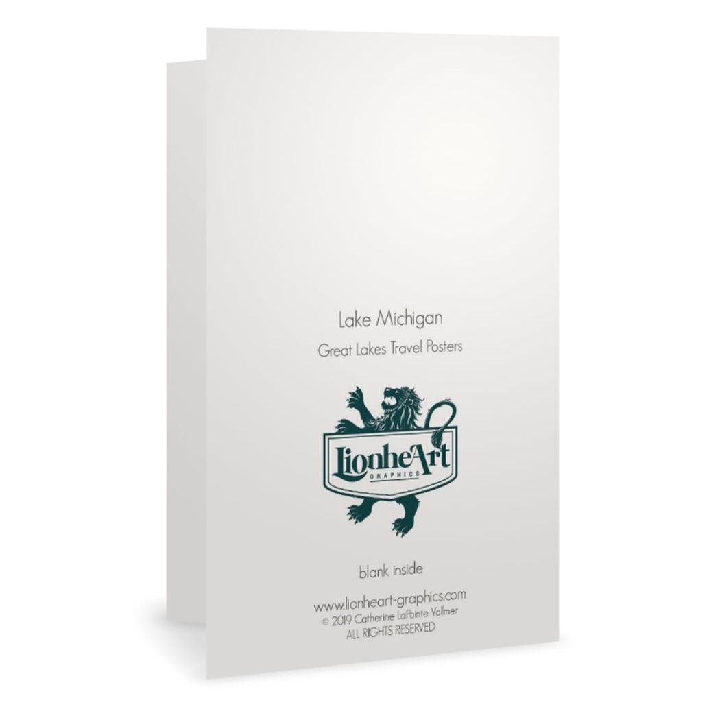 michigan greeting card lionheart