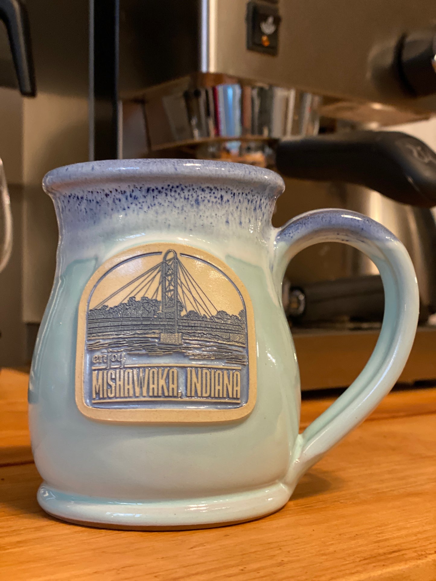 Mishawaka Indiana Coffee Mug | Hand Thrown Pottery - InRugCo Studio & Gift Shop