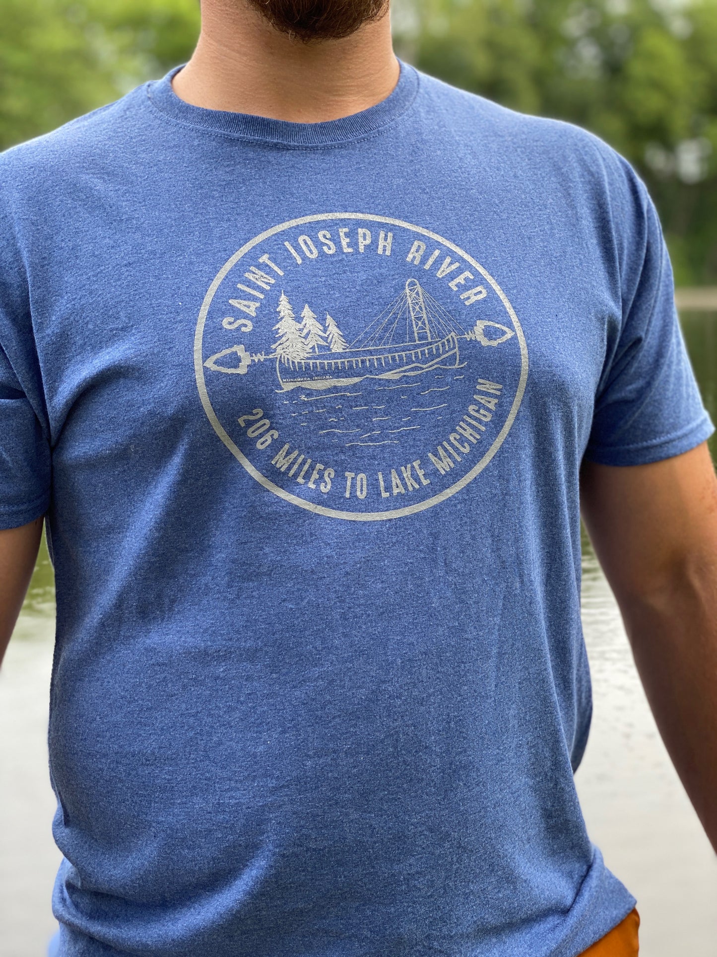 Saint Joseph River to Lake Michigan Shirt - InRugCo Studio & Gift Shop
