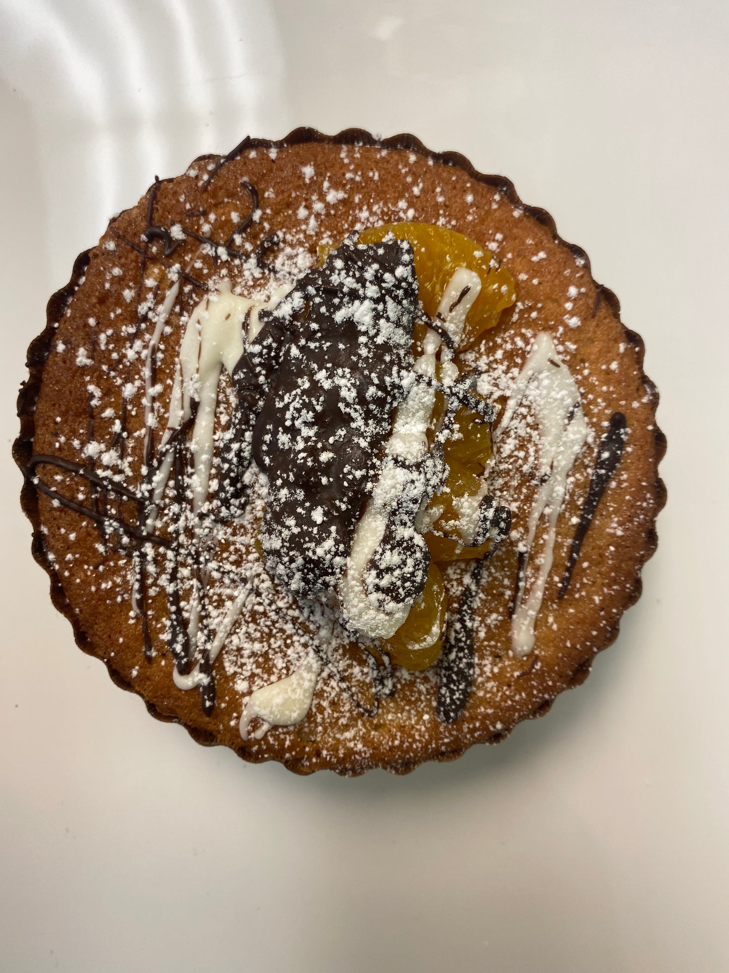 orange chocolate bitty cake