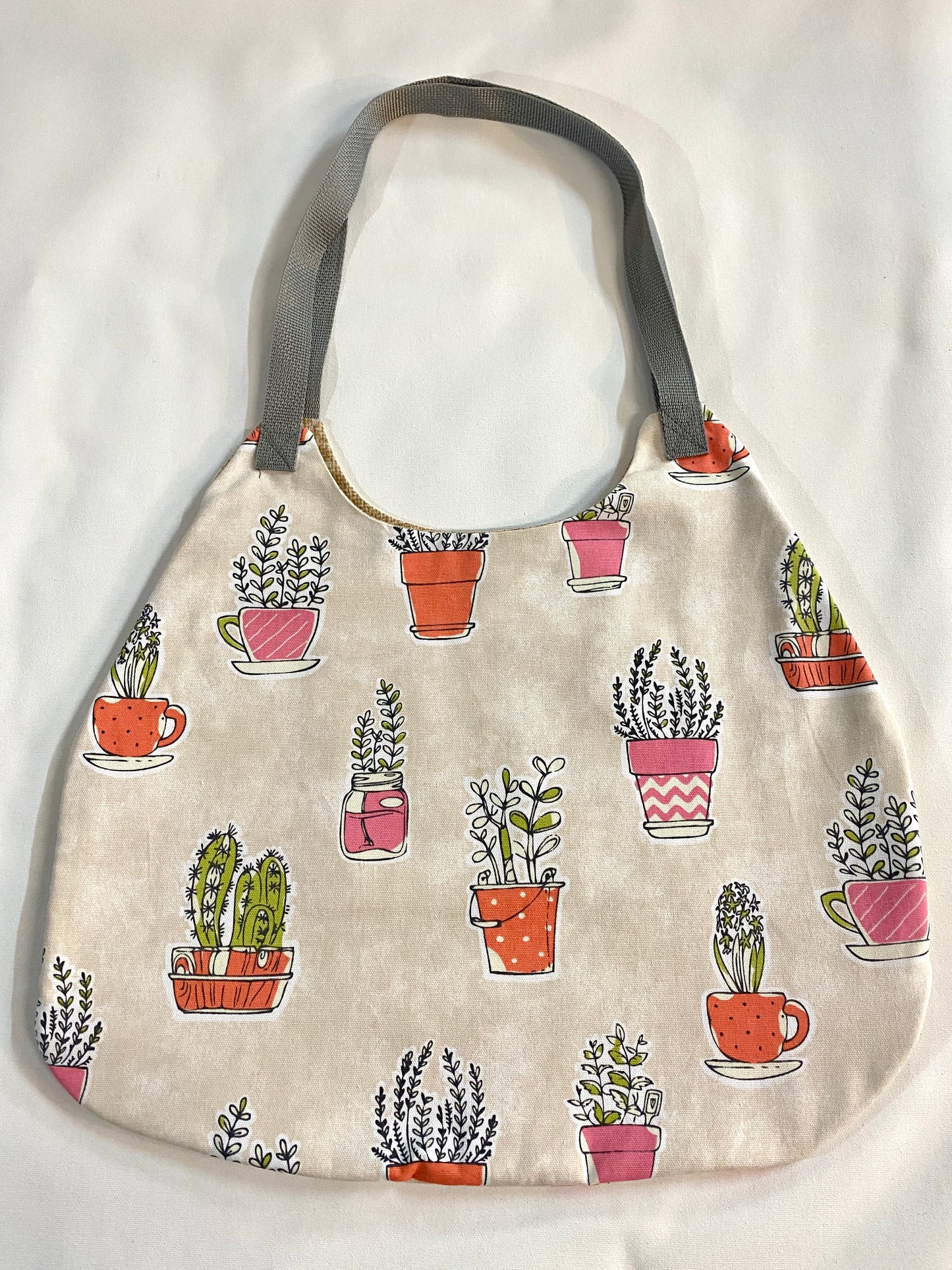 Plants & Funky Planters Market Bag - InRugCo Studio & Gift Shop