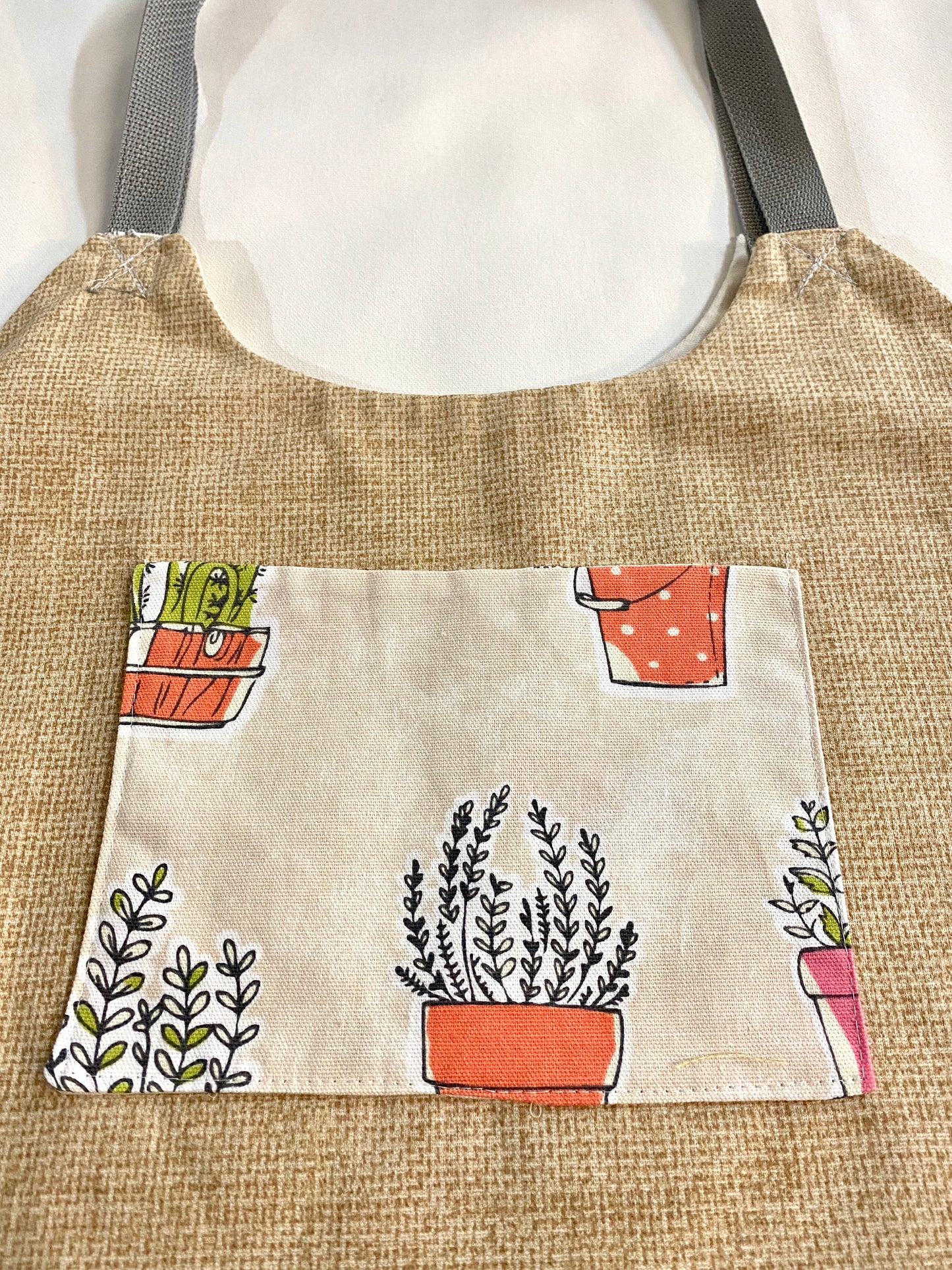 Plants & Funky Planters Market Bag - InRugCo Studio & Gift Shop