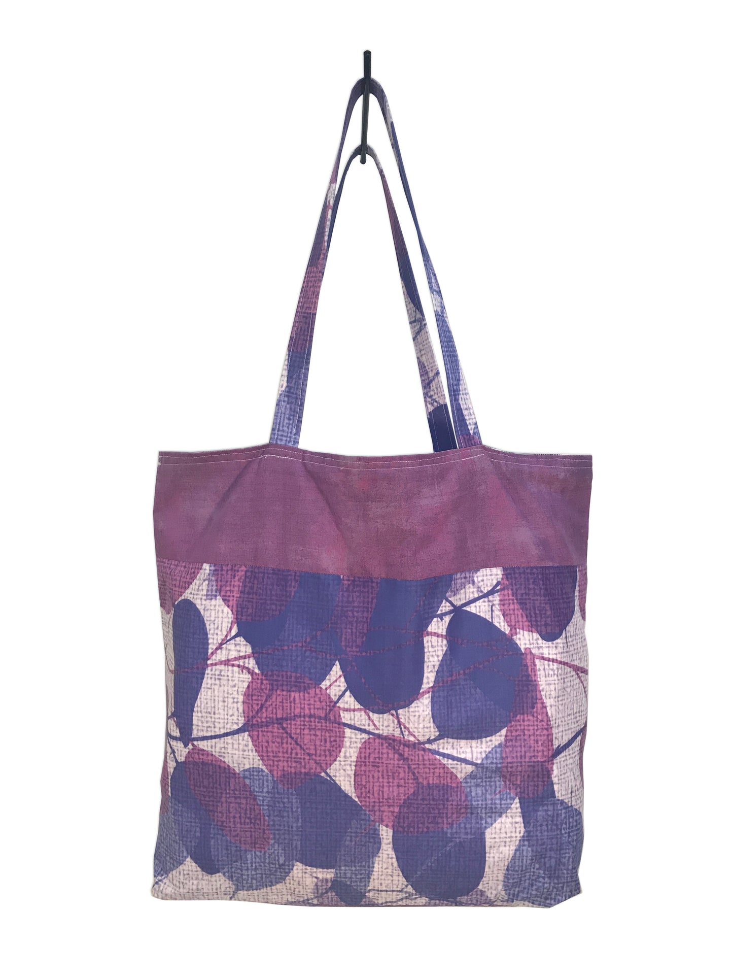 Purple Leaves Okinawa Tote - InRugCo Studio & Gift Shop