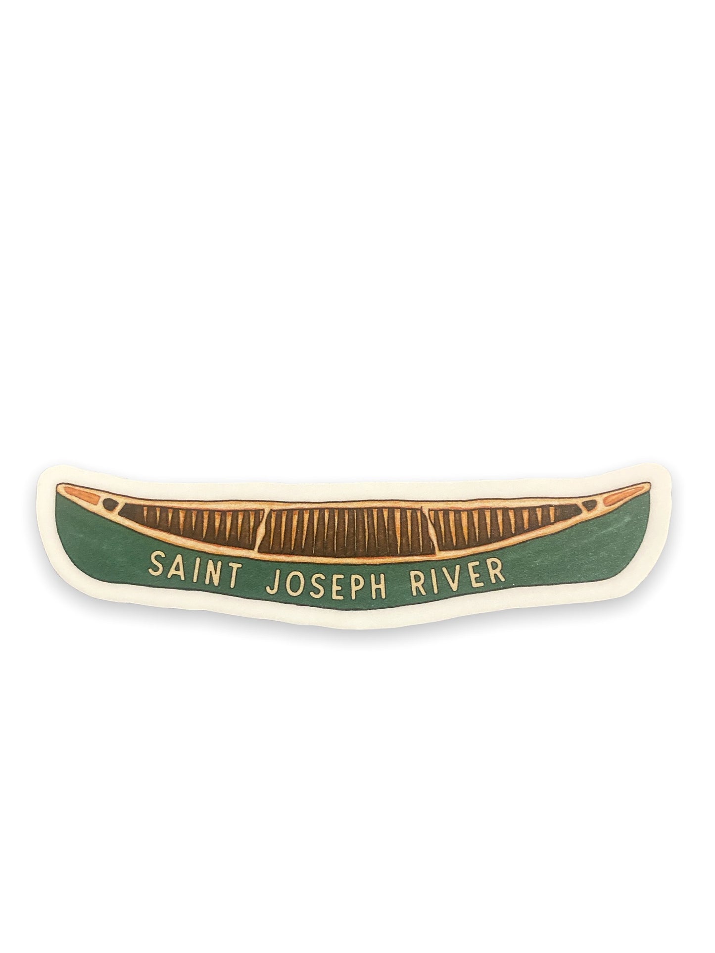 saint Joseph river canoe sticker