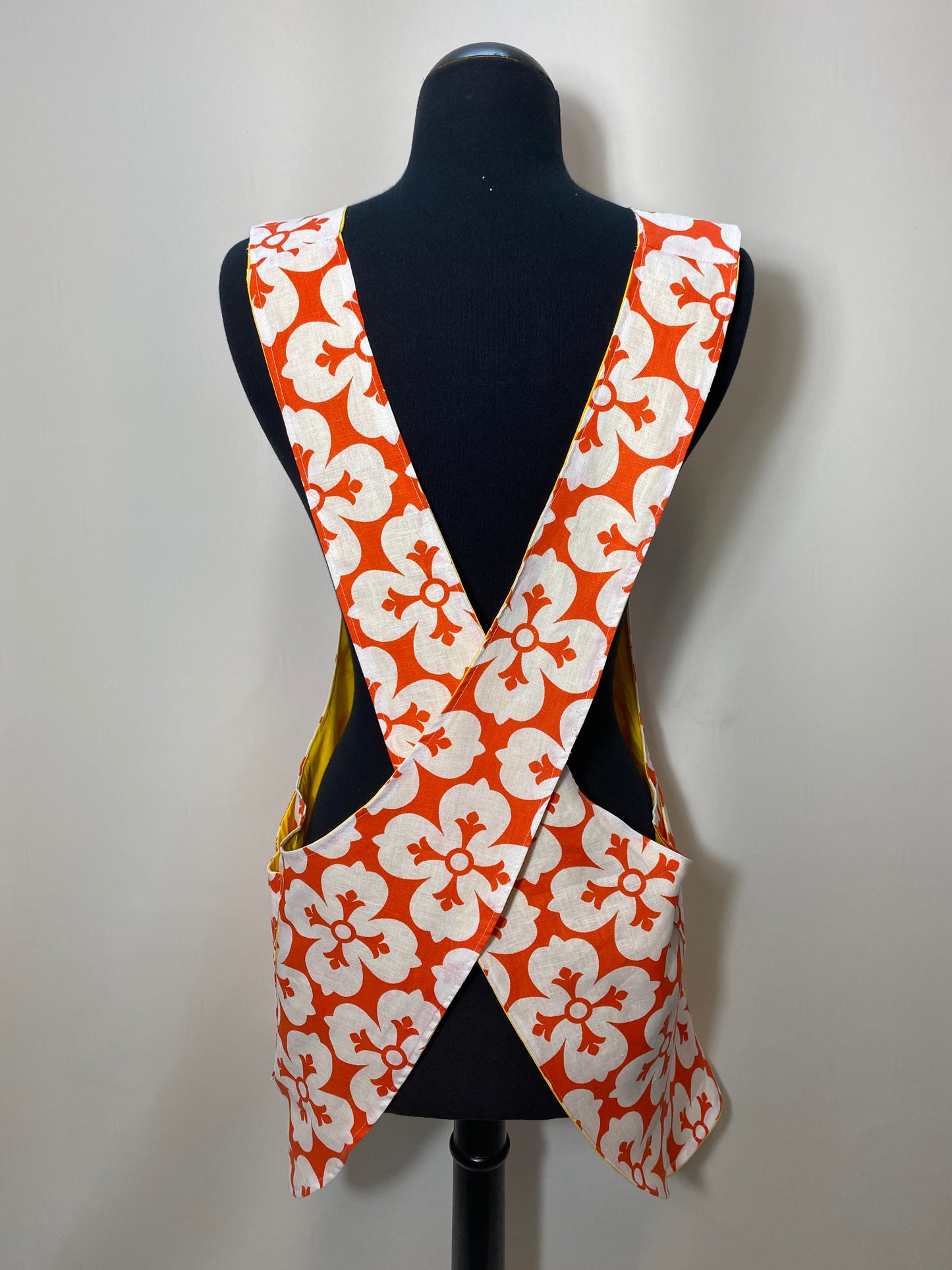 Orange Celtic Apron | Aunt Erma Apron - InRugCo Studio & Gift Shop