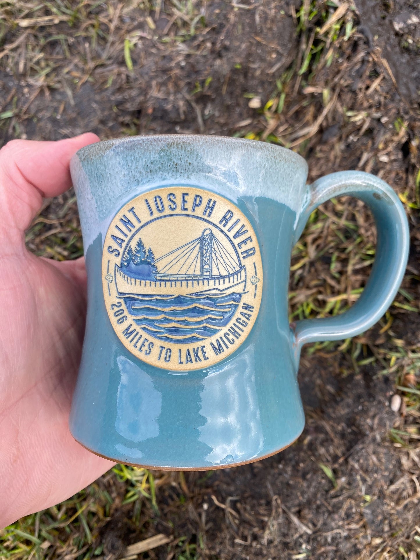 st Joseph river indiana mug