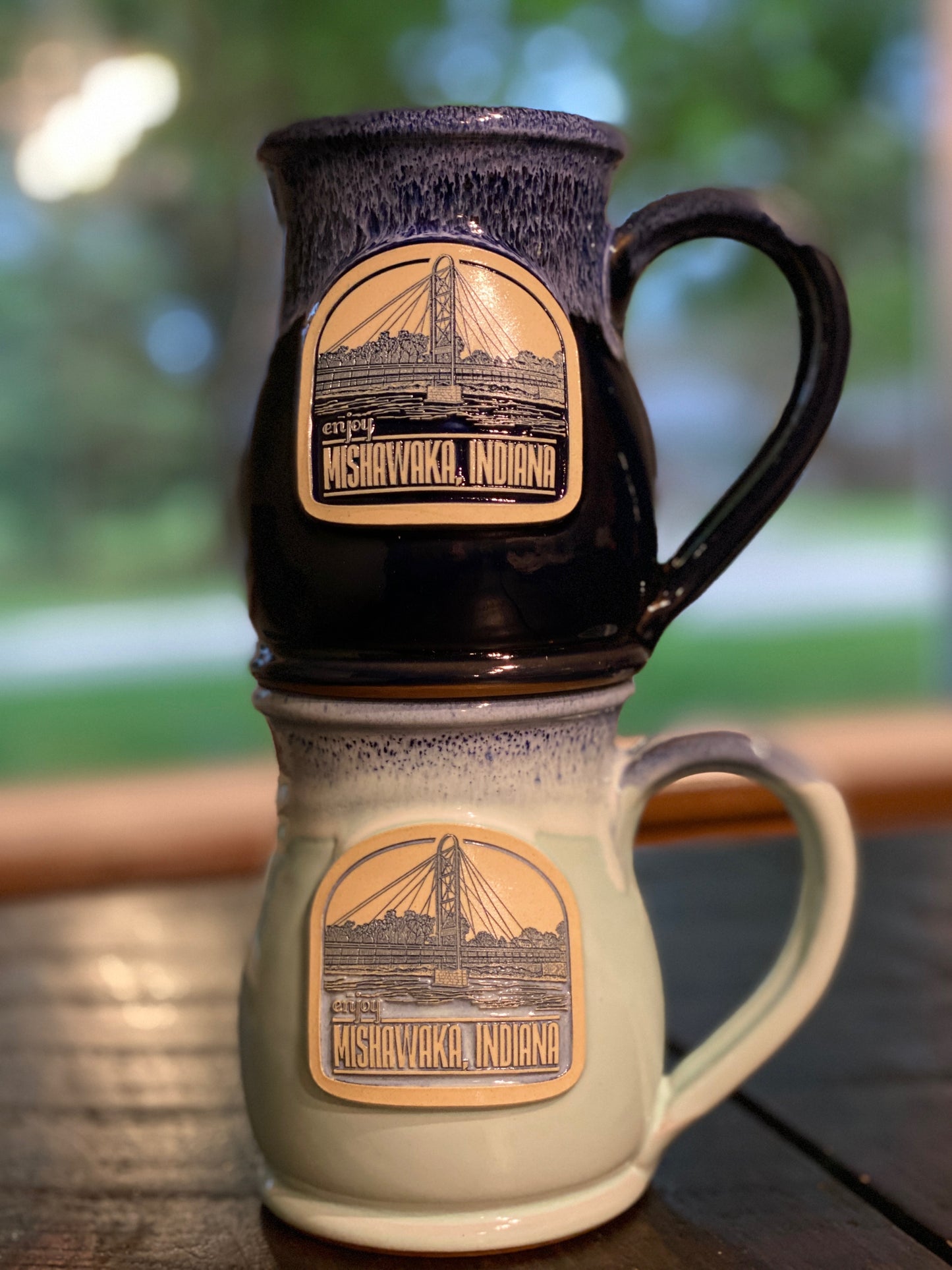 Mishawaka Indiana Coffee Mug | Hand Thrown Pottery - InRugCo Studio & Gift Shop