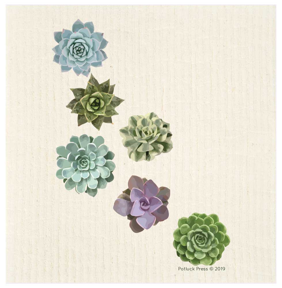 succulent dots potluck press