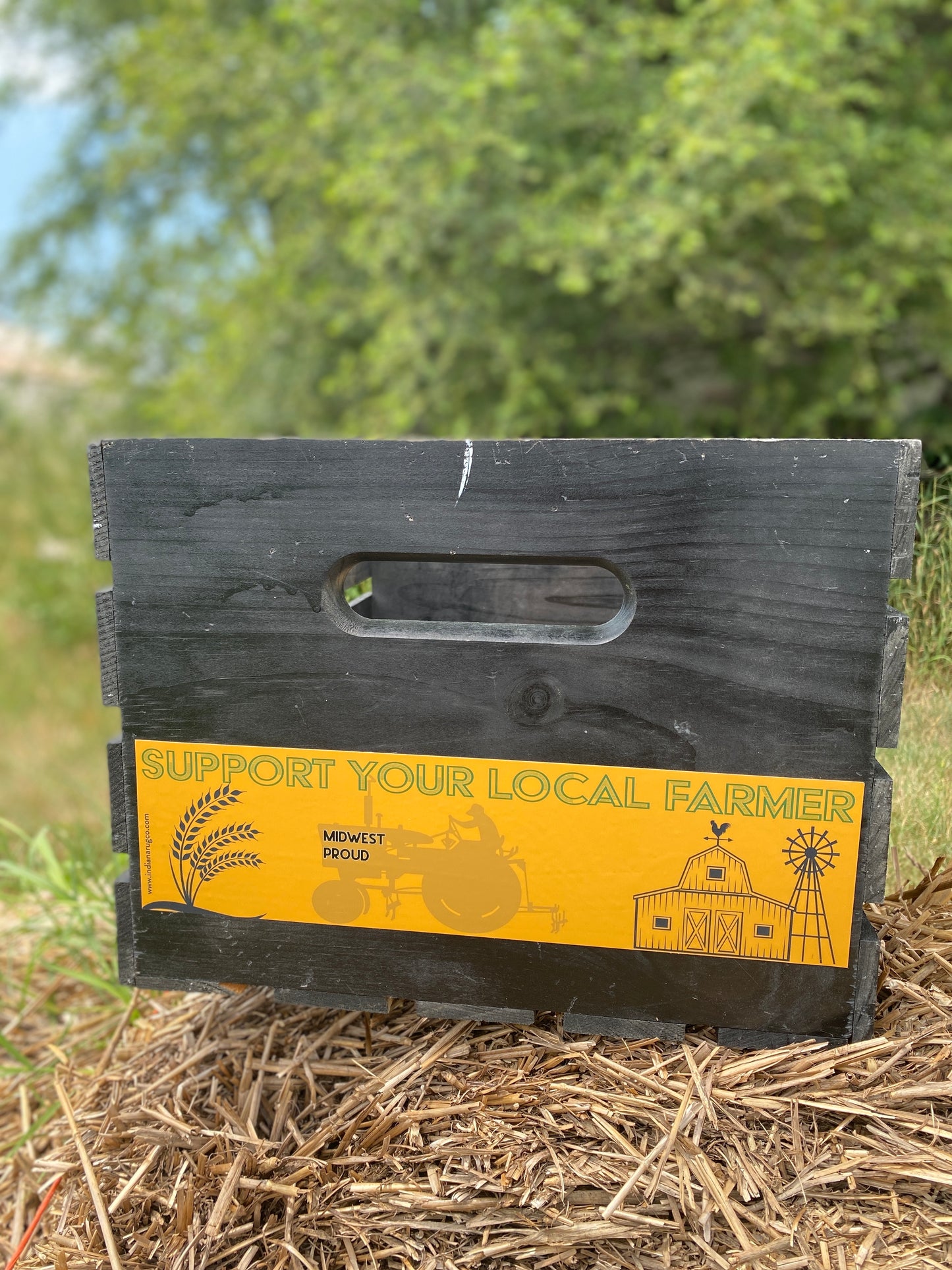 Support Your Local Farmer - Midwest Proud | Bumper Sticker - InRugCo Studio & Gift Shop