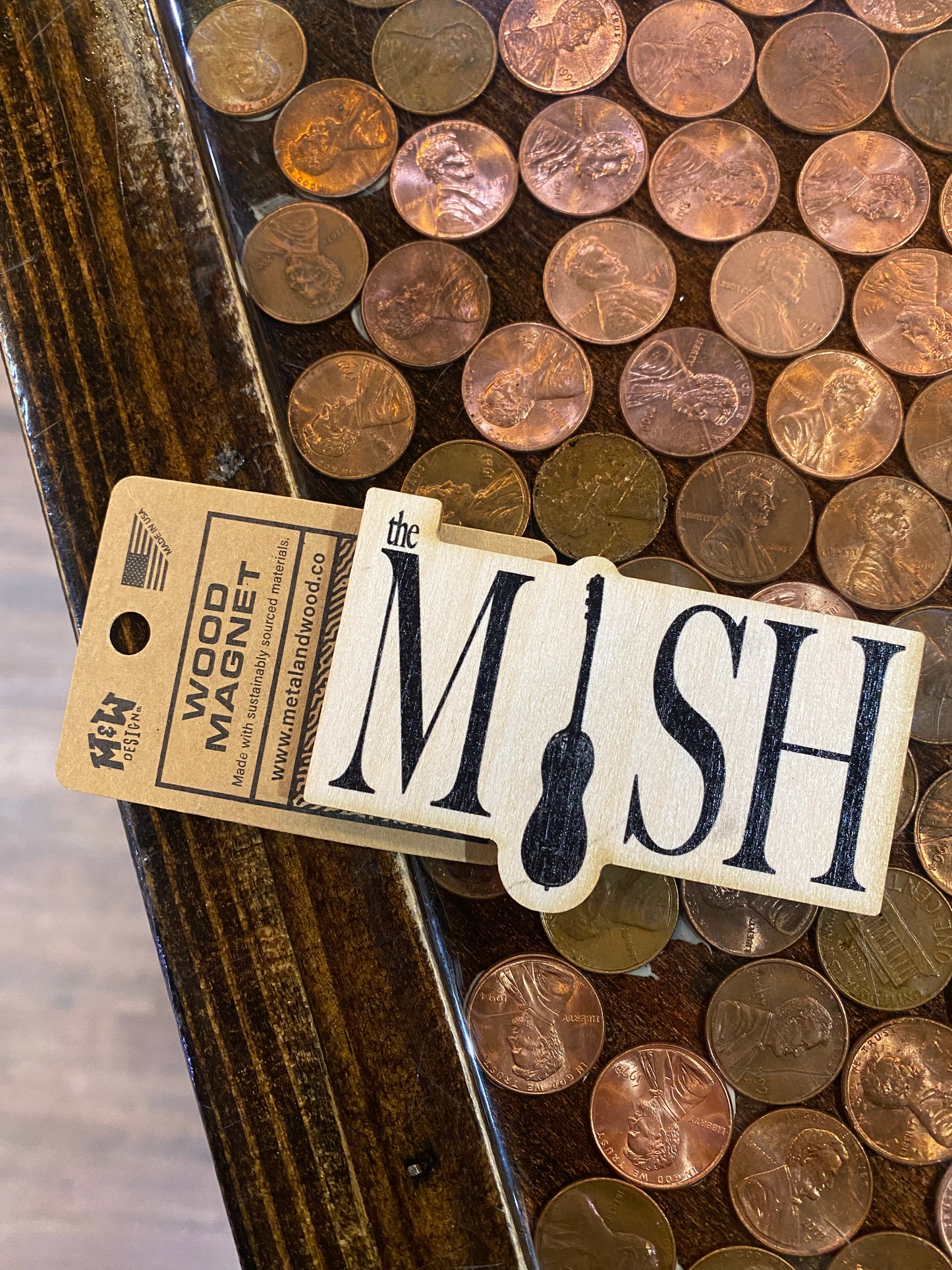 the Mish guitar magnet