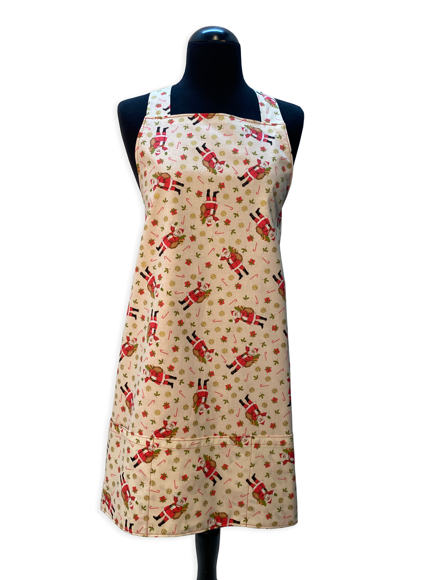 vintage santa claus apron inrugco
