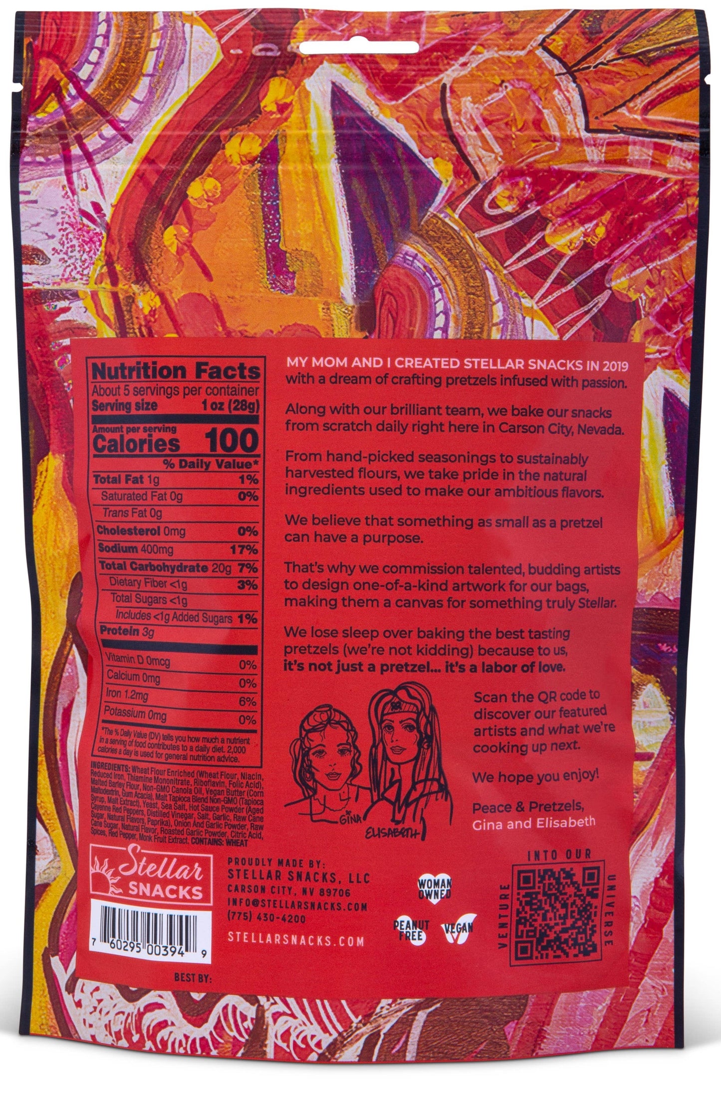 Stellar Pretzel Braids - Sweet & Sparky - 5oz - InRugCo Studio & Gift Shop