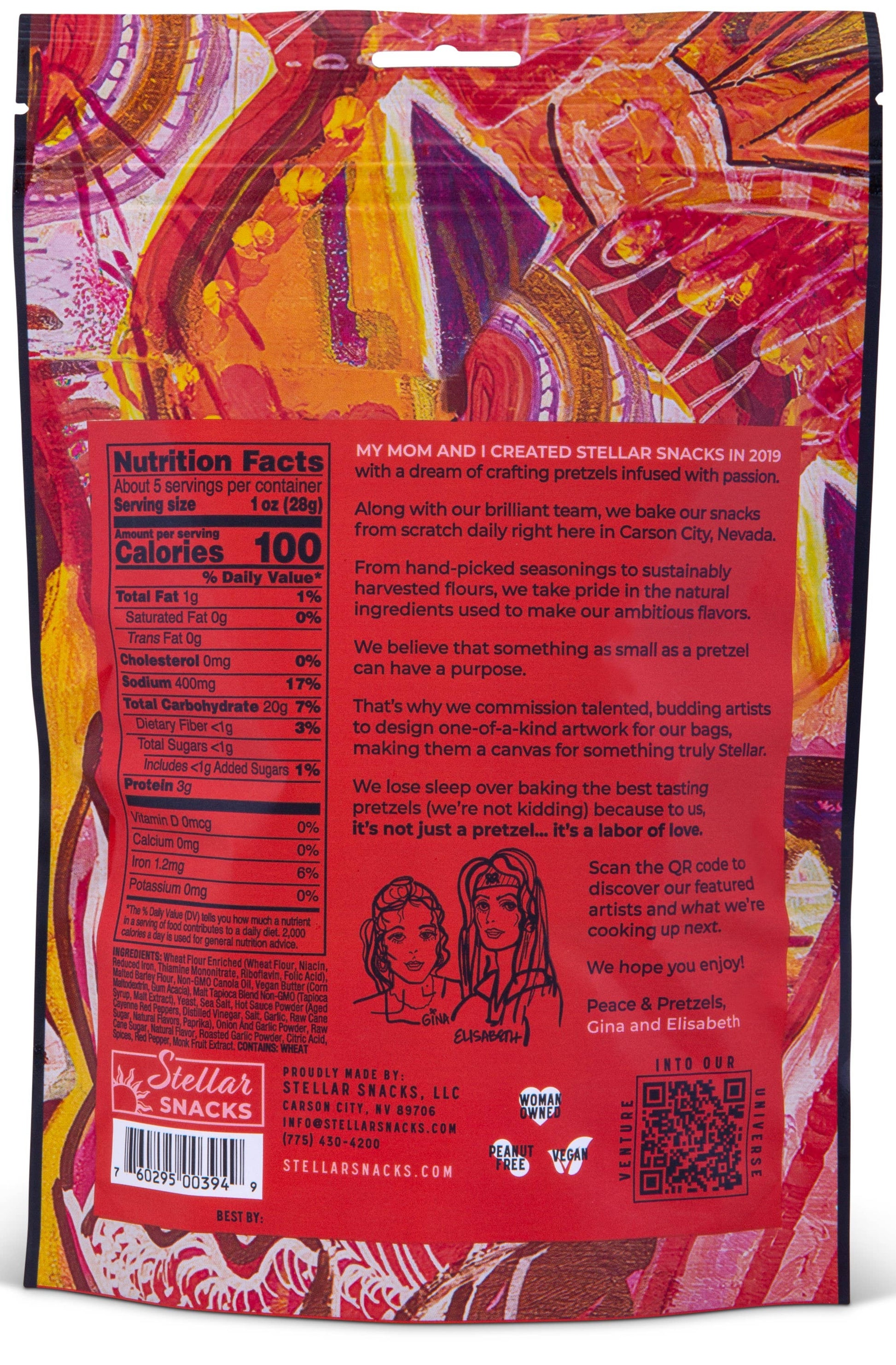 Stellar Pretzel Braids - Sweet & Sparky - 5oz - InRugCo Studio & Gift Shop