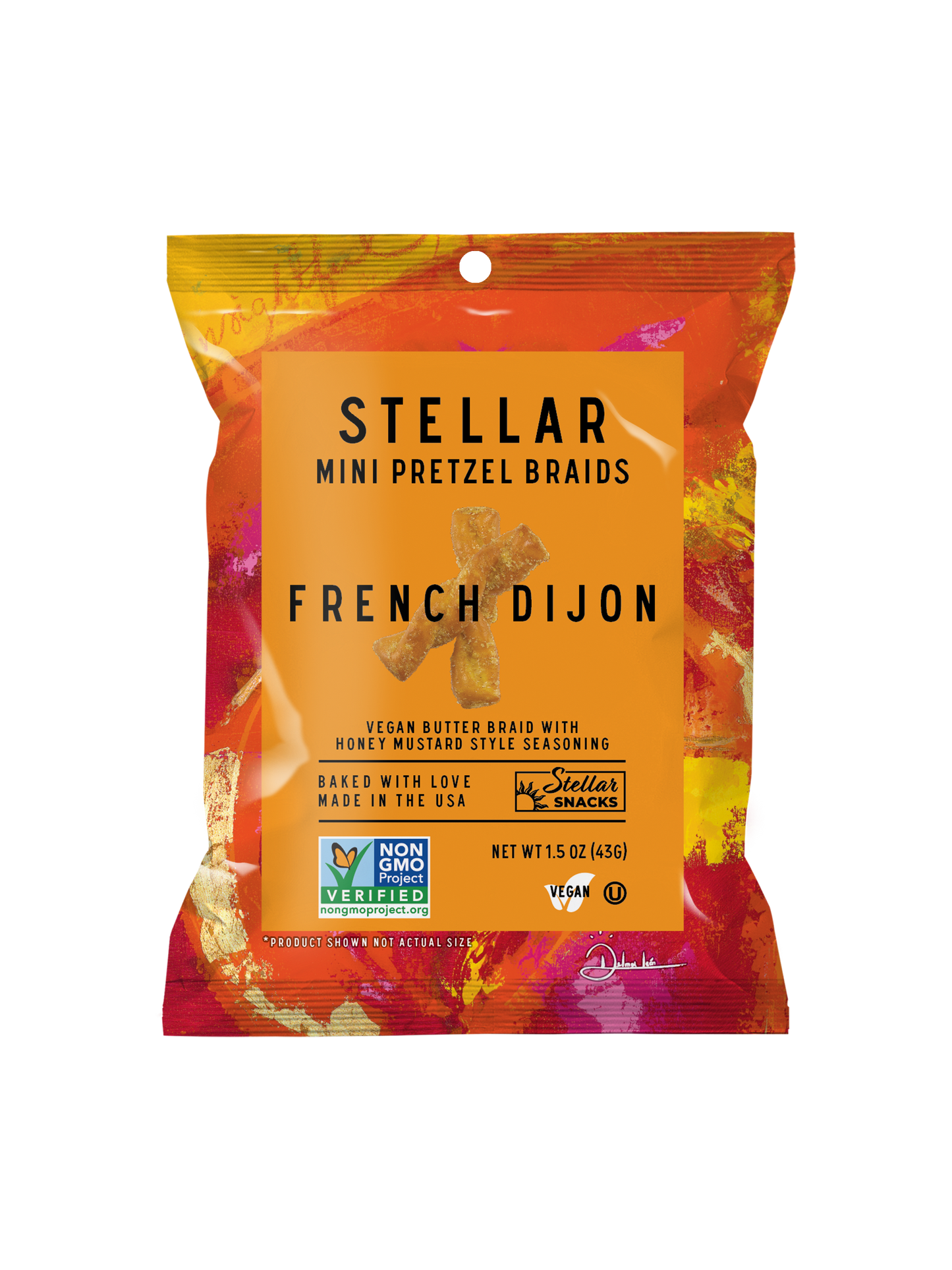 Stellar Pretzel Braids - French Dijon - 1.5oz - InRugCo Studio & Gift Shop